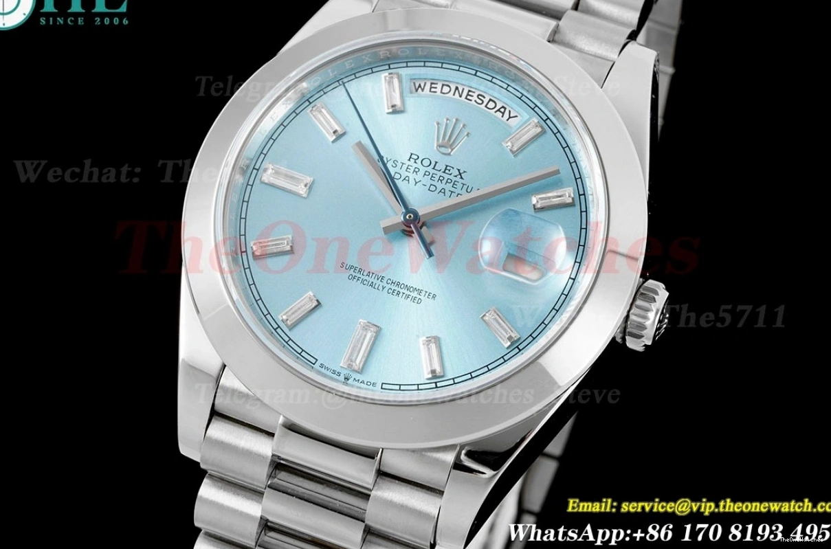 A2836 SS Dia Blue SS 40mm DayDate EWF 0401